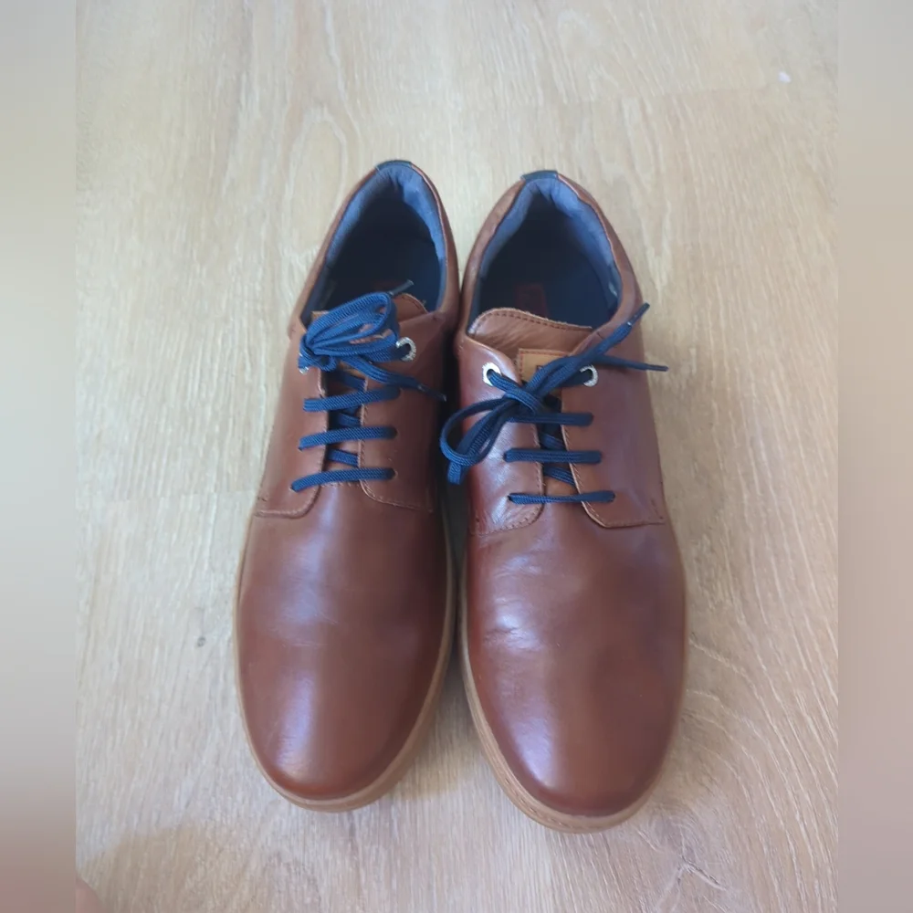 Pikolinos Mens S45/11-11.5 BEGUR M7P Brwn Leather Casual Lace Up Sneaker Shoes